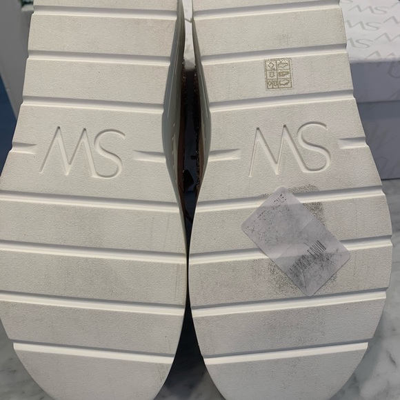 🌼HP🌼Stuart Weitzman Christa Crystal Platform Sneakers NWT Blush color - Picture 11 of 14